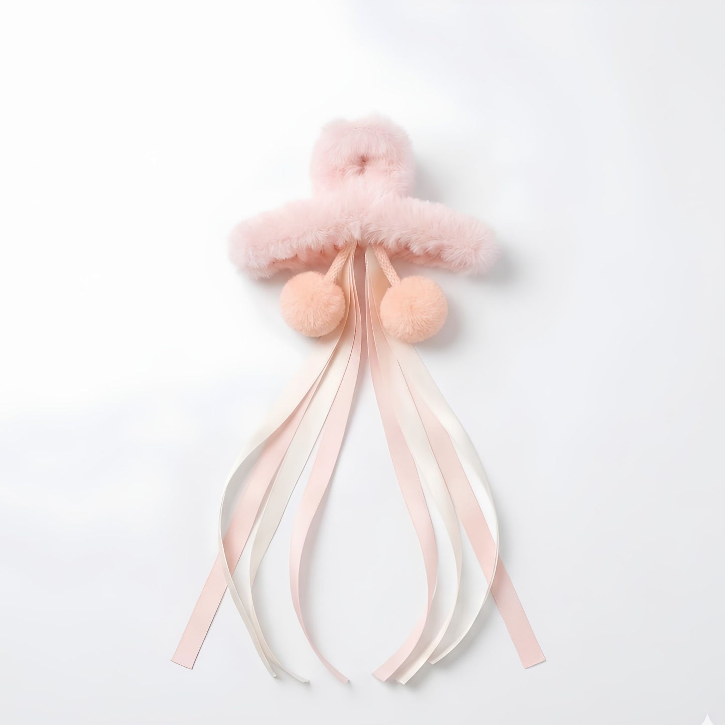 20640 Claw for Women Fluffy Plush Hair Clips Soft Winter Clamps for Thin Thick Long Hair Super Grip Elegant Hair Clips Gifts For Girls {Multicolor}