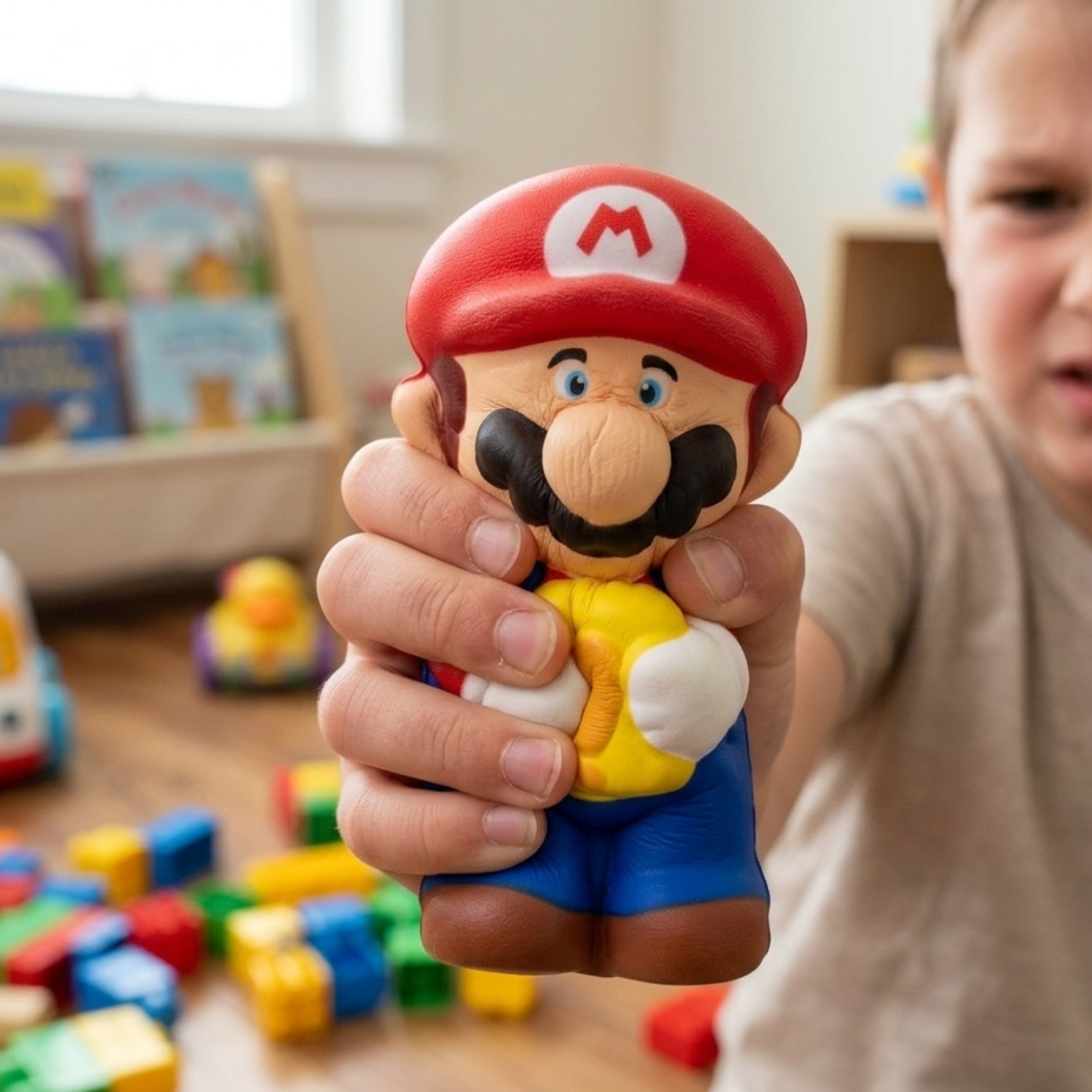 20677  Mario Squishy Soft Toy for Kids {Random Caracter}