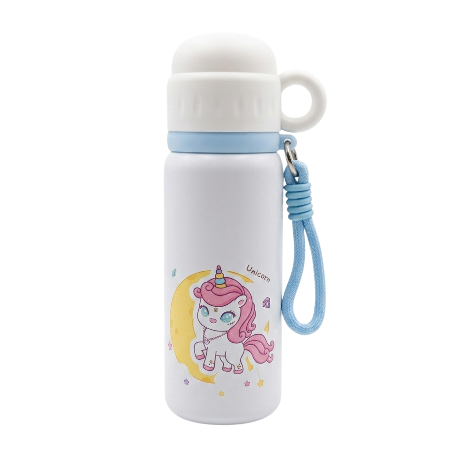 911123 Cute Character  Steel Hot & Cold Vacuum Bottle 550ml