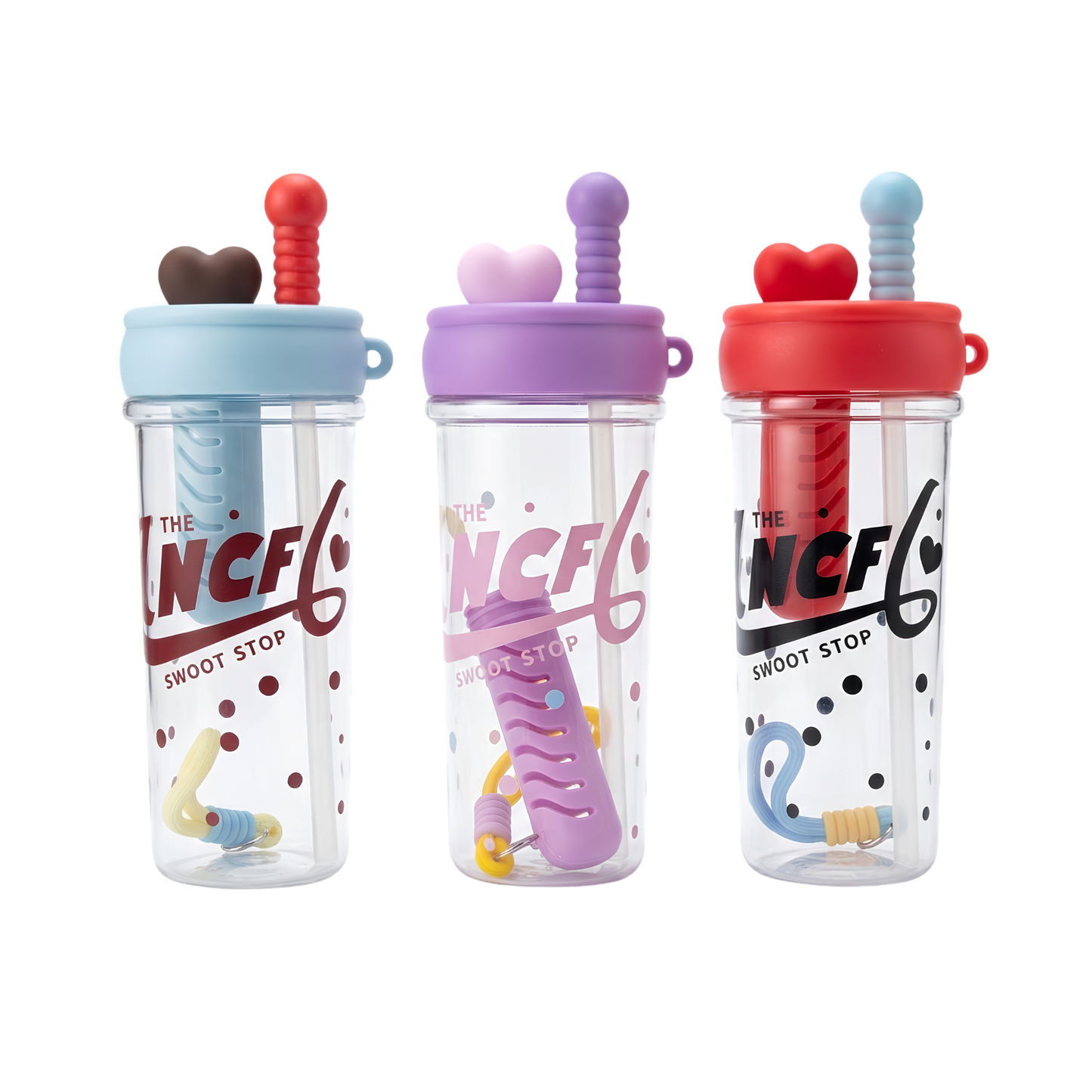 20734 Cute Kids Sipper Tumbler with Straw | BPA Free Leakproof Water Bottle | Portable Drinking Cup for School, Travel & Daily Use {Random Color}