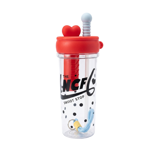 20734 Cute Kids Sipper Tumbler with Straw | BPA Free Leakproof Water Bottle | Portable Drinking Cup for School, Travel & Daily Use {Random Color}