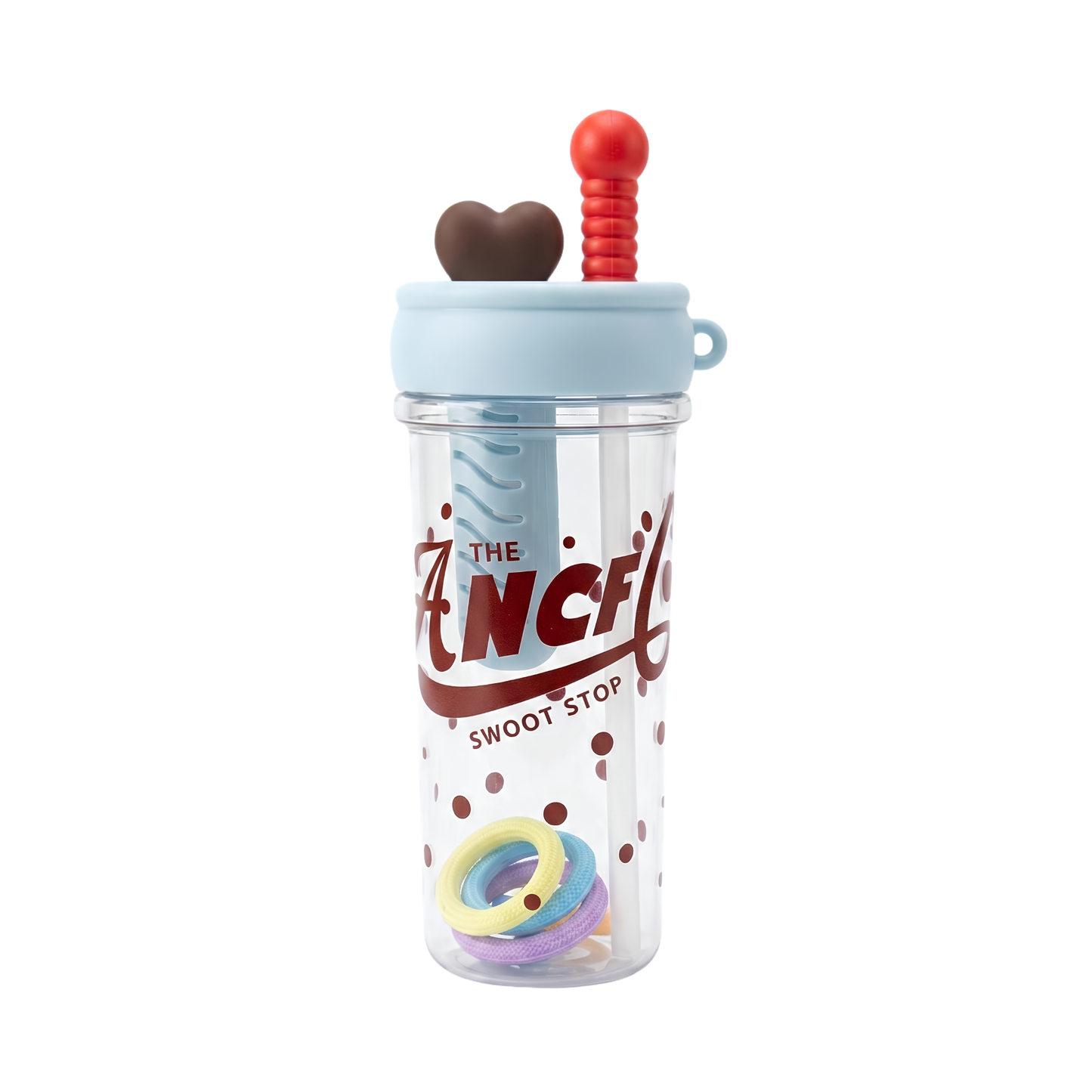 20734 Cute Kids Sipper Tumbler with Straw | BPA Free Leakproof Water Bottle | Portable Drinking Cup for School, Travel & Daily Use {Random Color}