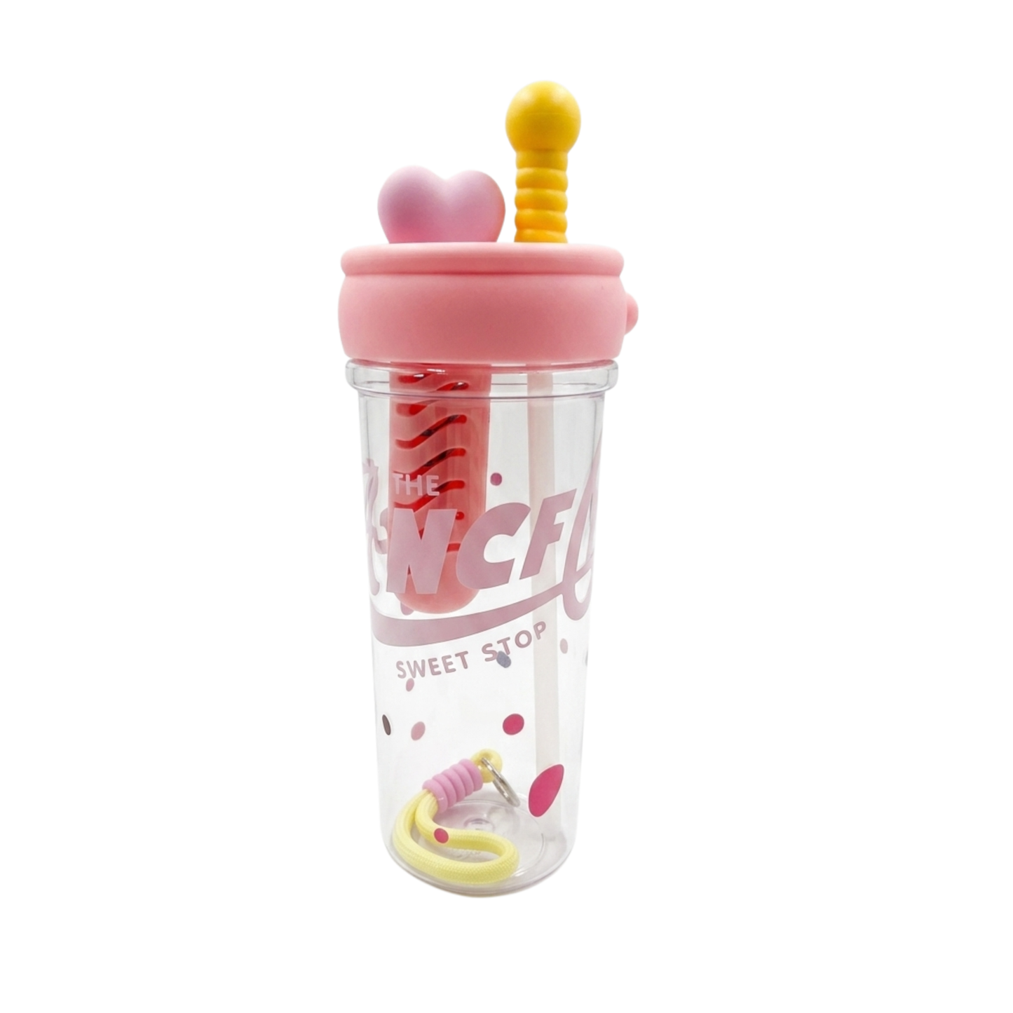 20734 Cute Kids Sipper Tumbler with Straw | BPA Free Leakproof Water Bottle | Portable Drinking Cup for School, Travel & Daily Use {Random Color}