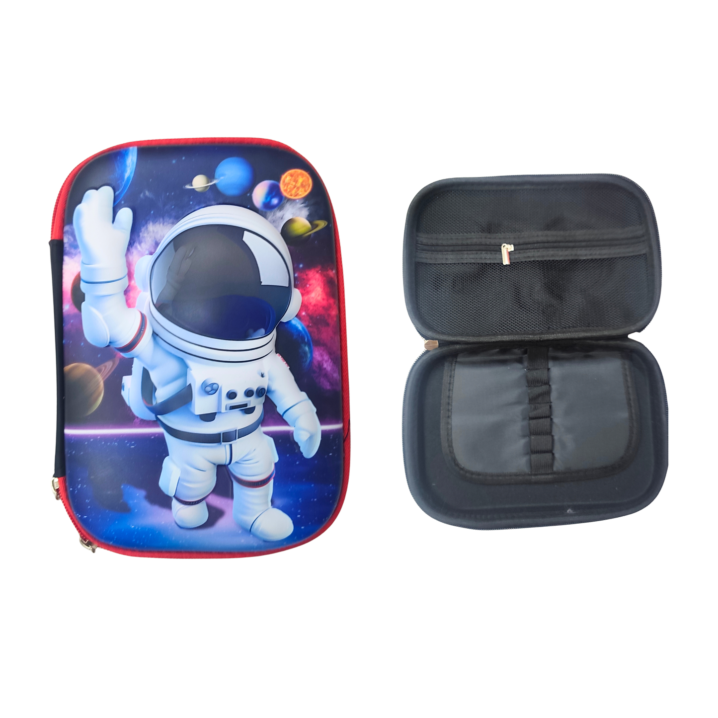GBT-65104  3D Astronaut Pencil Box for Kids | EVA Hard Case Pencil Pouch | Random Design