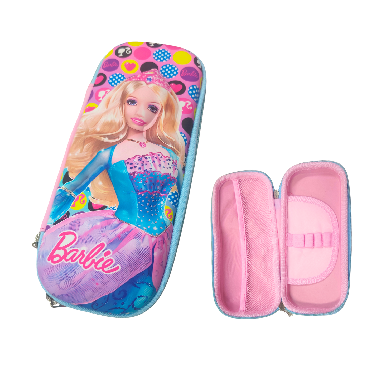 20059 3D Barbie Doll Pen & Pencil Case Hardtop Pencil Case for Kids, Pencil Pouch for Kids Art EVA Pencil Box {Random Design}