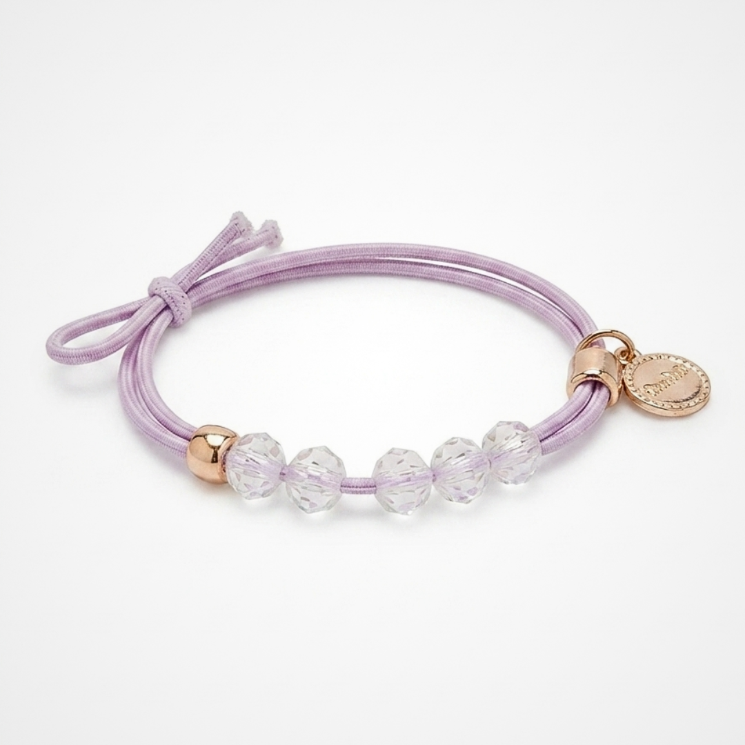 20834 {Pack of 12} Crystal Beaded Charm Bracelet for Girls and boys