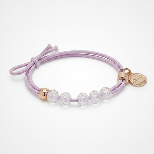 20834 {Pack of 12} Crystal Beaded Charm Bracelet for Girls and boys