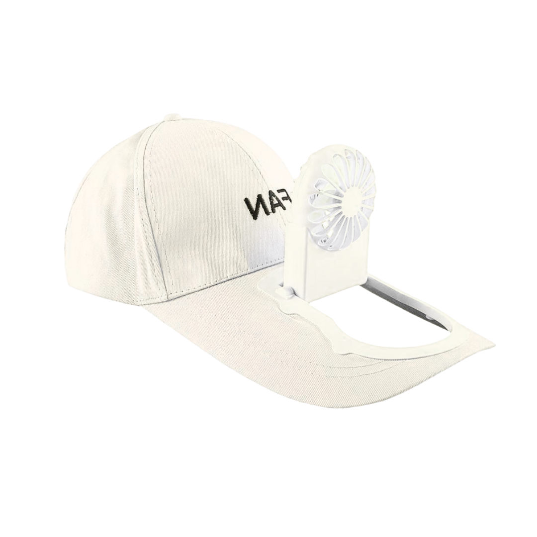 10527 Fan Cap for Men/Women Portable Fan Sun Hats Rechargeable Battery Outdoor Travel Baseball Cap Summer Cooling USB Charging Fan Caps