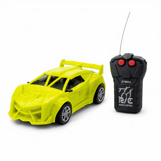 KG-02 Modern Racing  Remote Control Toy Car {Multicolor}
