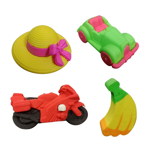 10722   3D Erasers for Kids Random Design
