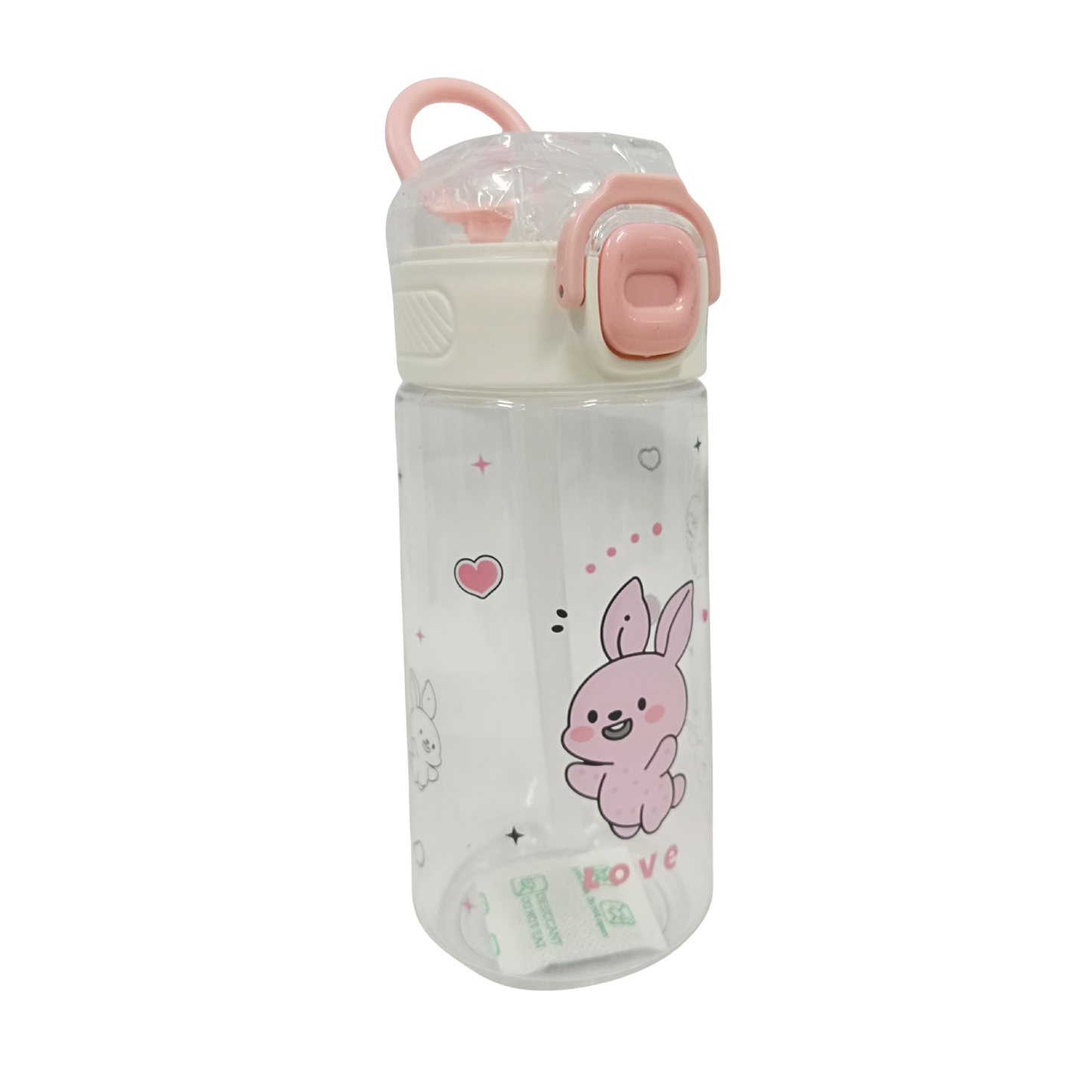 50729 Cute Teddy Printed Water-Bottle 580 ML {Random Color}