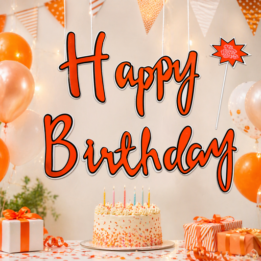 20563 Happy Birthday Banner {Multicolor}