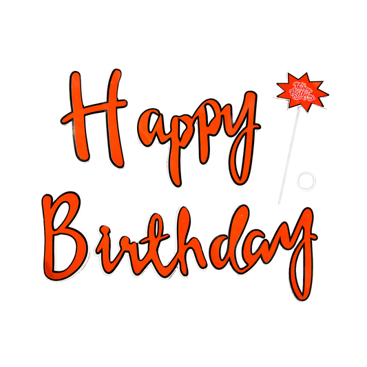 20563 Happy Birthday Banner {Multicolor}