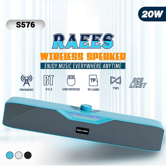 S 576 Multifunctional portable speaker with immersive sound - 20W (Bluetooth, Aux)