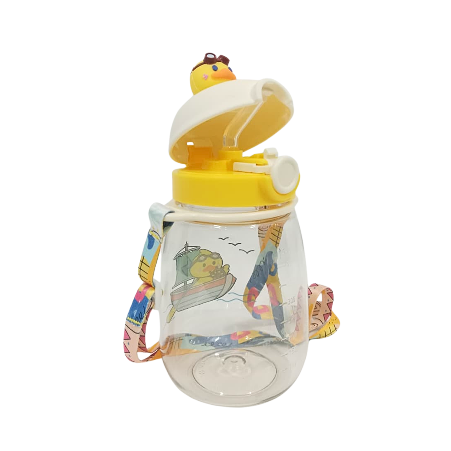 50660 Cute Cartoon Water Bottle for Kids – BPA Free Bottles, Anti-Leak Non-Toxic Durable Bottles for Girls, Boys, Children 540ML {Random Design}