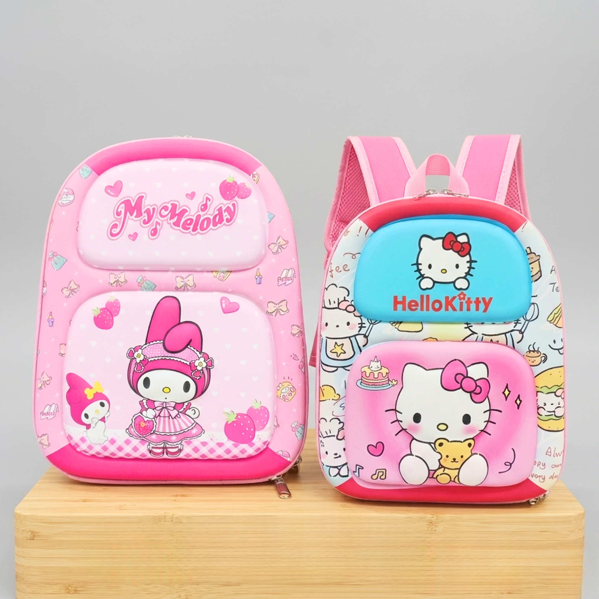 6903  3D Printed Bag | Lightweight | Durable | Adorable Cute Bag |Adjustable Padded Shoulder Straps | Birthday Return Gift for Girls