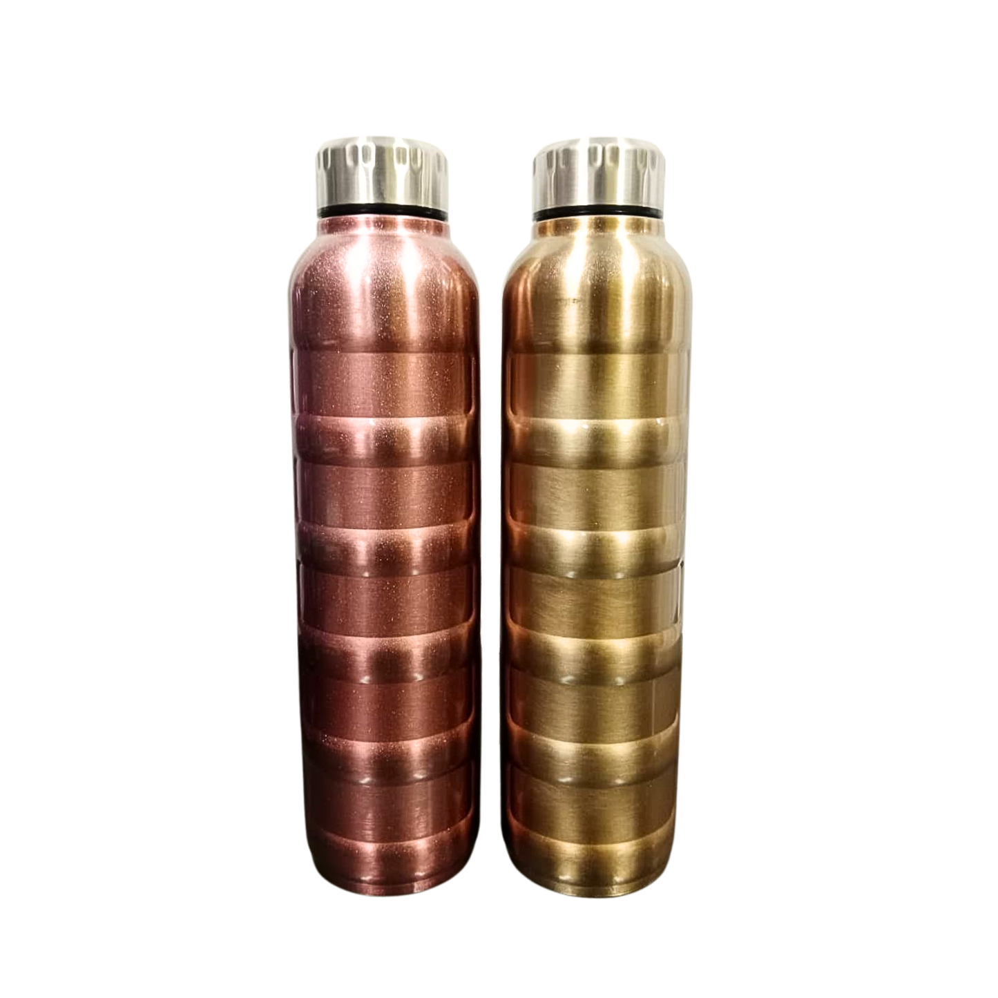 911018  {1000ml} Colourful Stainless Steel Water Bottle {Random Color}