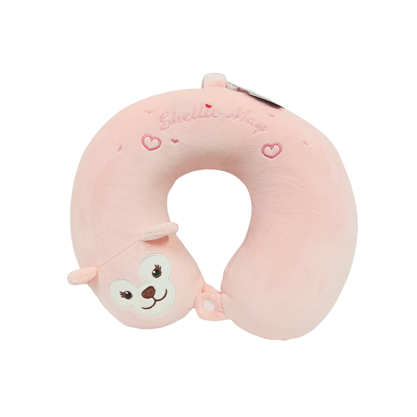 188803 Kids Travel My Melody Neck Pillow | Soft Plush U Shaped Neck & Head Support Girls Cushion for Car Flight & Train