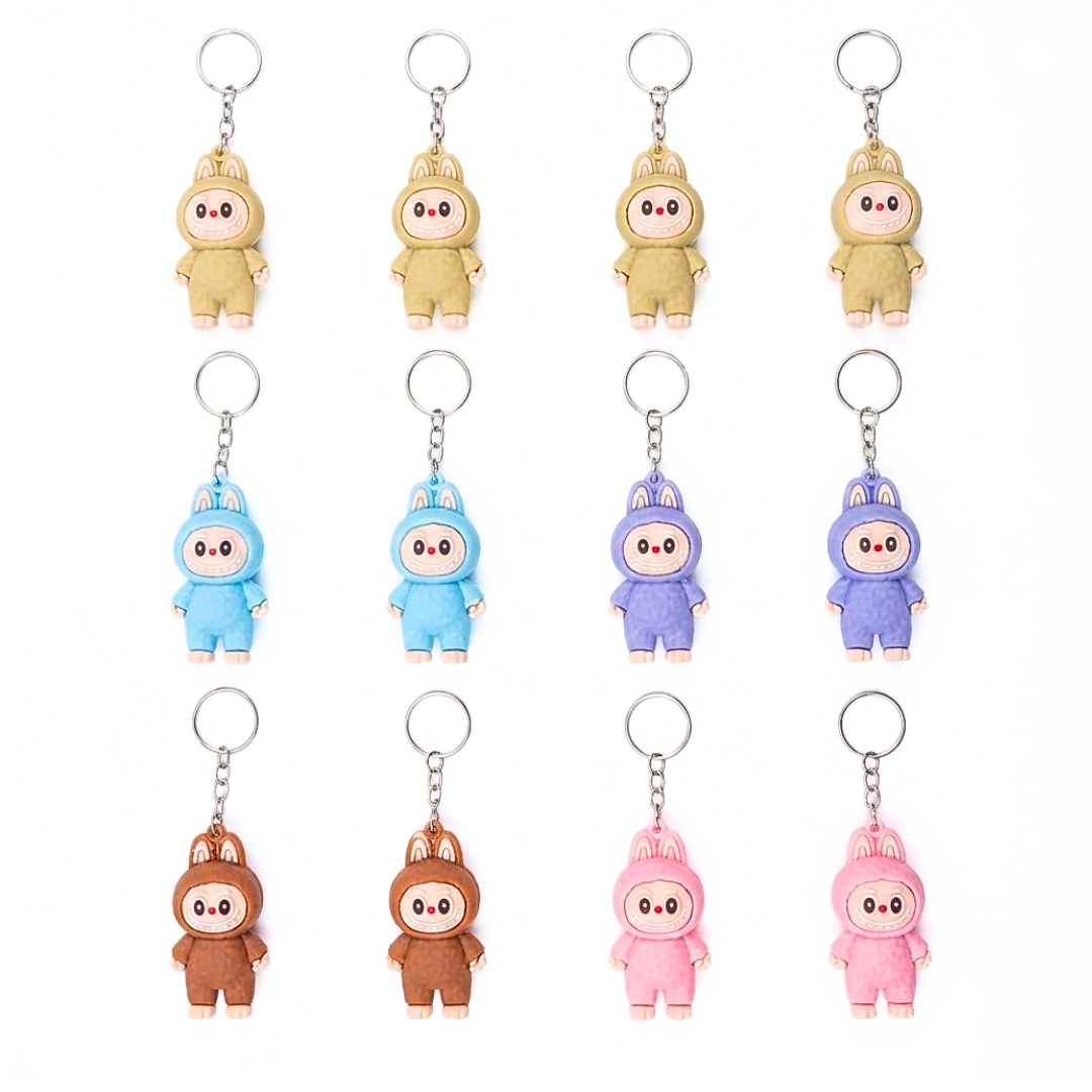 20401 {Pack of 12} Labubu Keychain