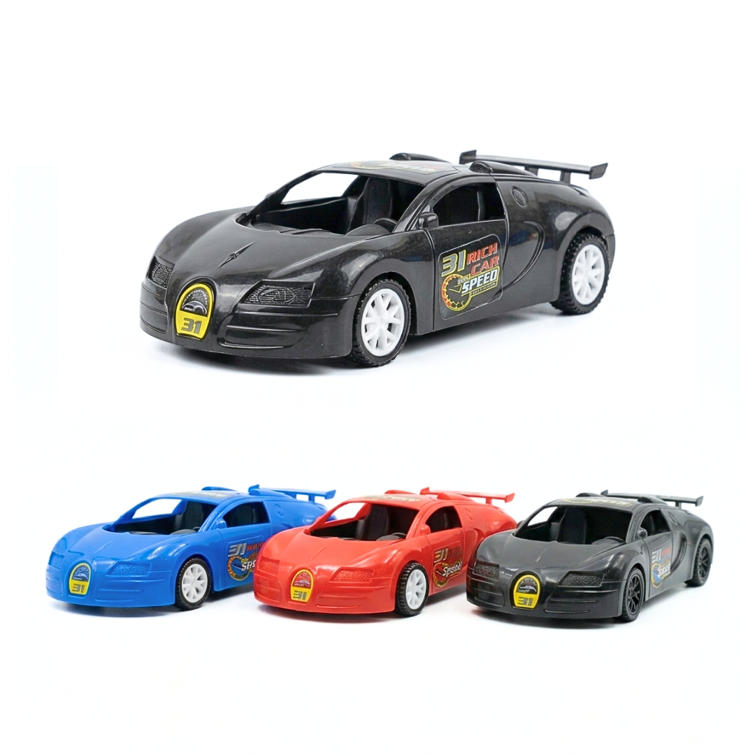 LM-233 Friction Bugatti car toy ,Wonderful Gift for Kids {Multicolor}