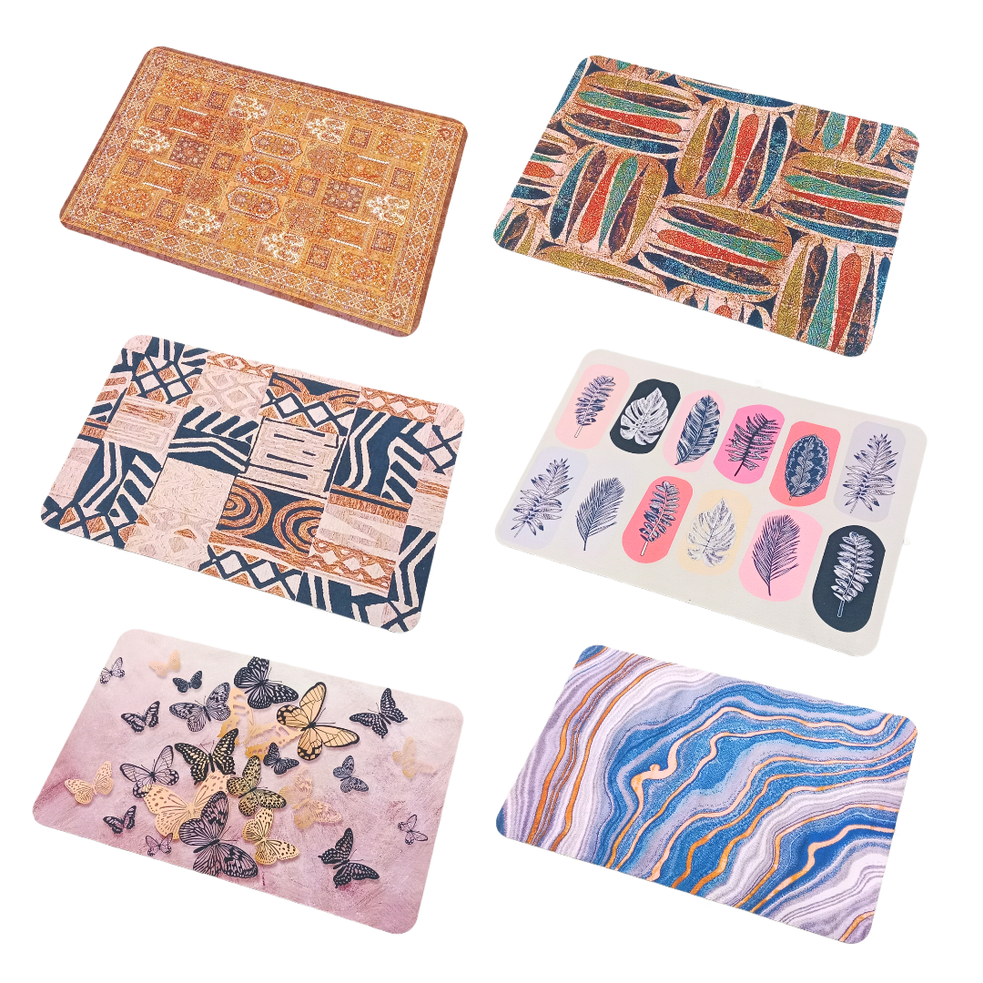 20453 Bathroom Rug  Floor Rugs For Entrance Area Vintage Carpet Floor Rug Door Mat Kitchen Rug Decorate European Style {Random Design}