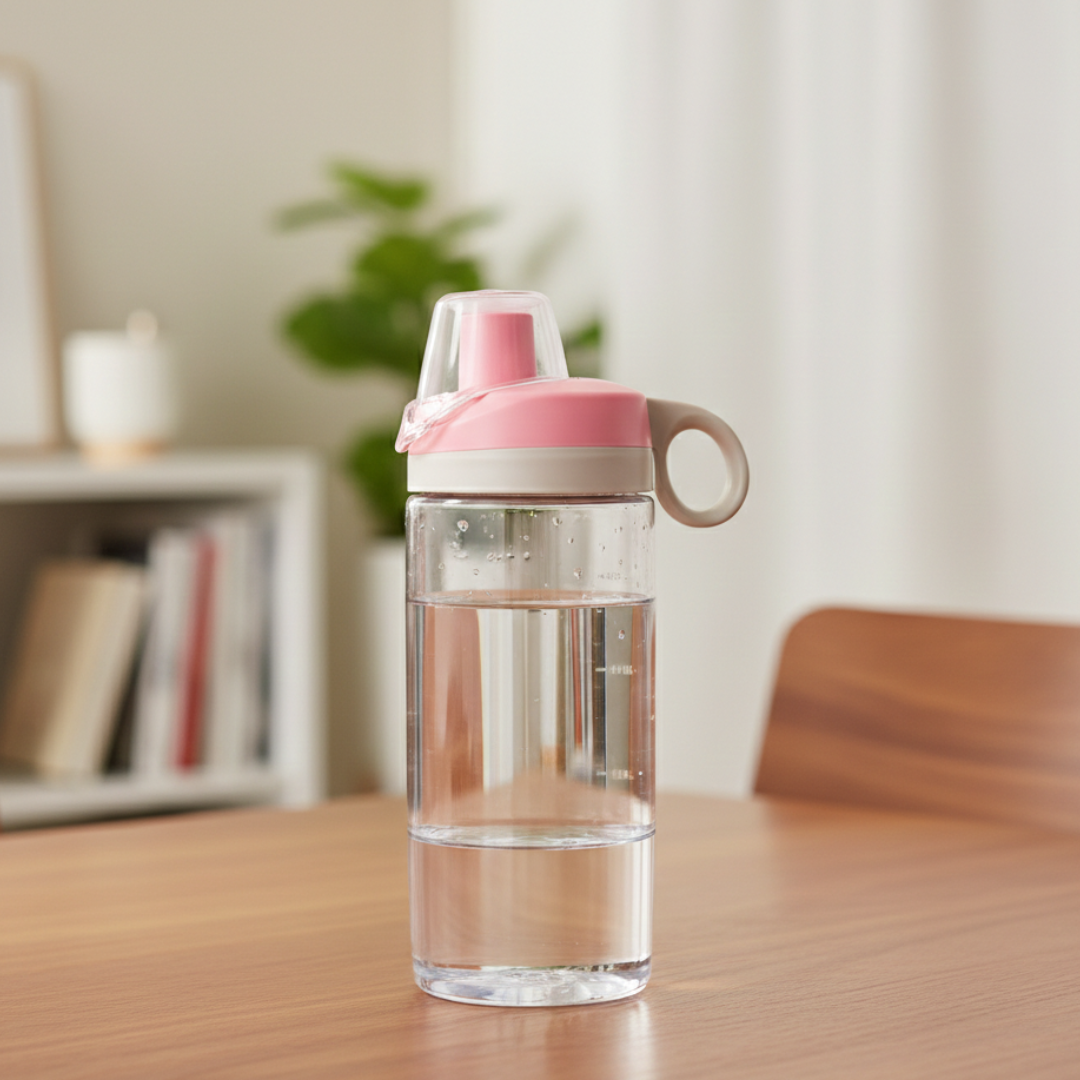 H-572 One Click Open Flip Lid  Sipper Bottle for Kids 500ml