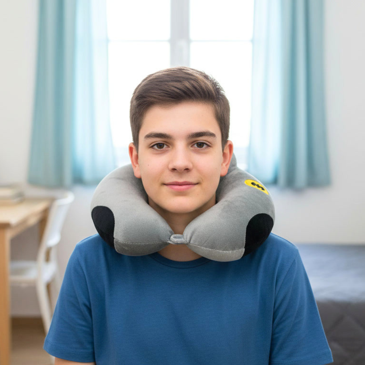 188807 Neck Travel Pillow Multipurpose {Random Design}