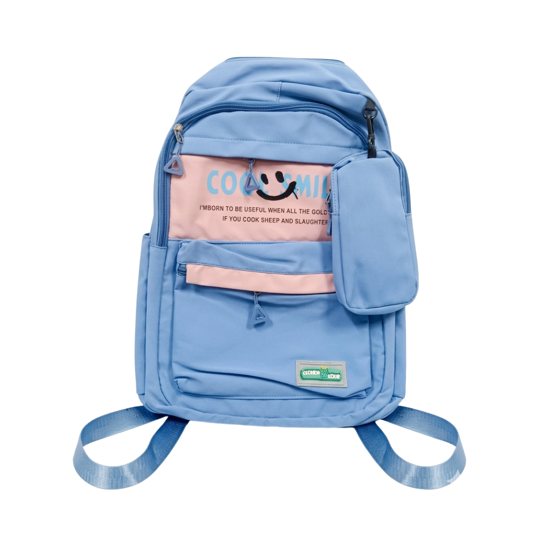20458 College Bag for Girls & Women | Lightweight Resistant College School Bag | Travel Daypack with Front Pocket & Side Compartments {Random color} 43*27*15 Cm
