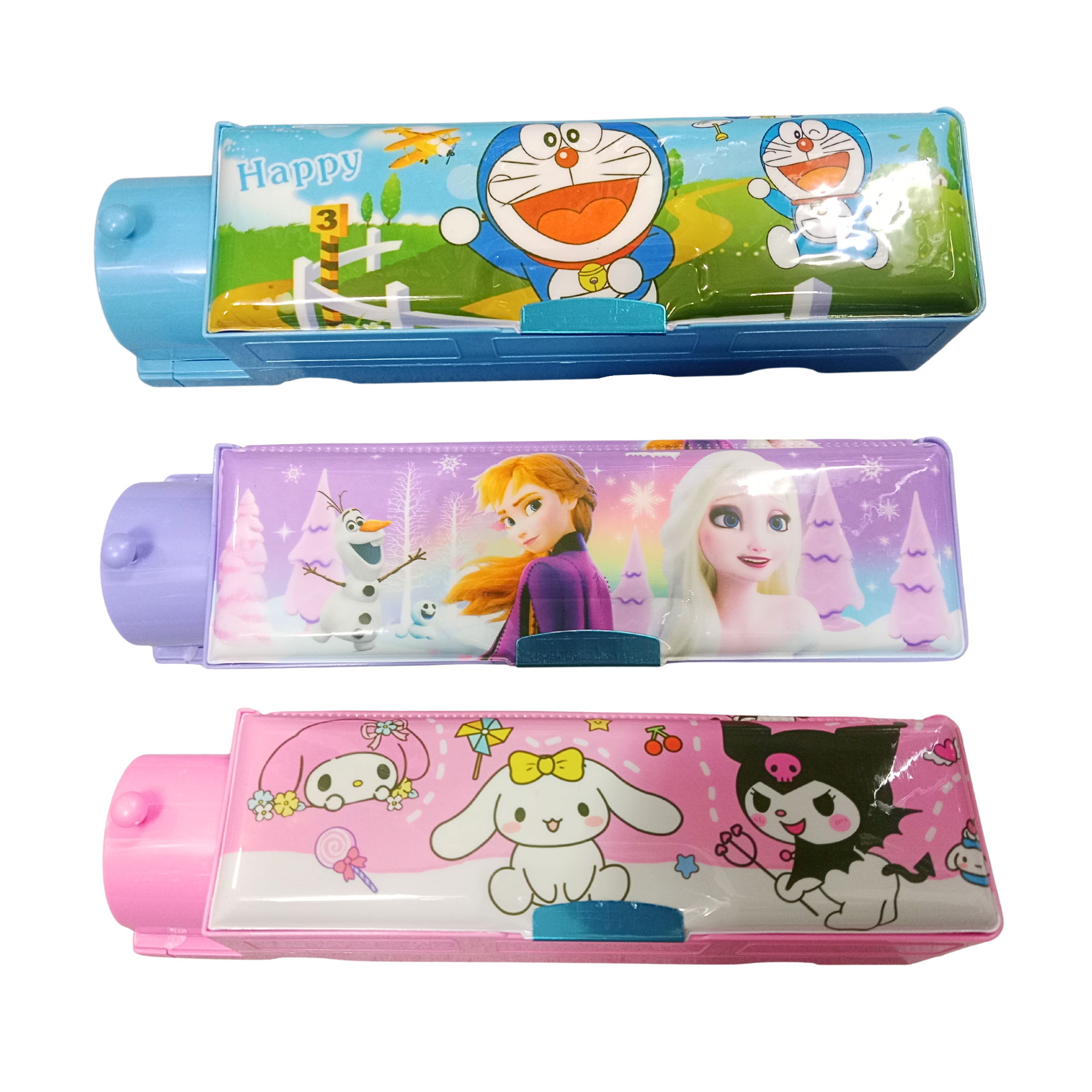 20503 Colorful & Attractive in Train Design Pencil Box | Pen pencil case - for Kids School Supplies & Birthday Return Gifts | in Assorted Colors