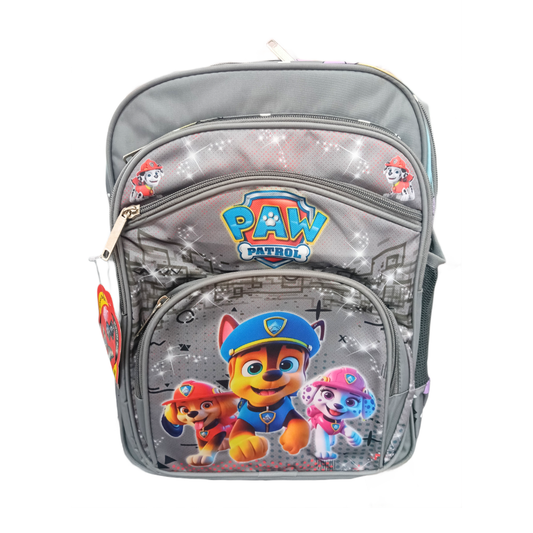 20407 Cute Cartoon Kids School Bag for Boys and Girls, Toddler Preschool Plush Travel Schoolbag {5 Compartment} Size=41*28*18 Cm {Random Design}