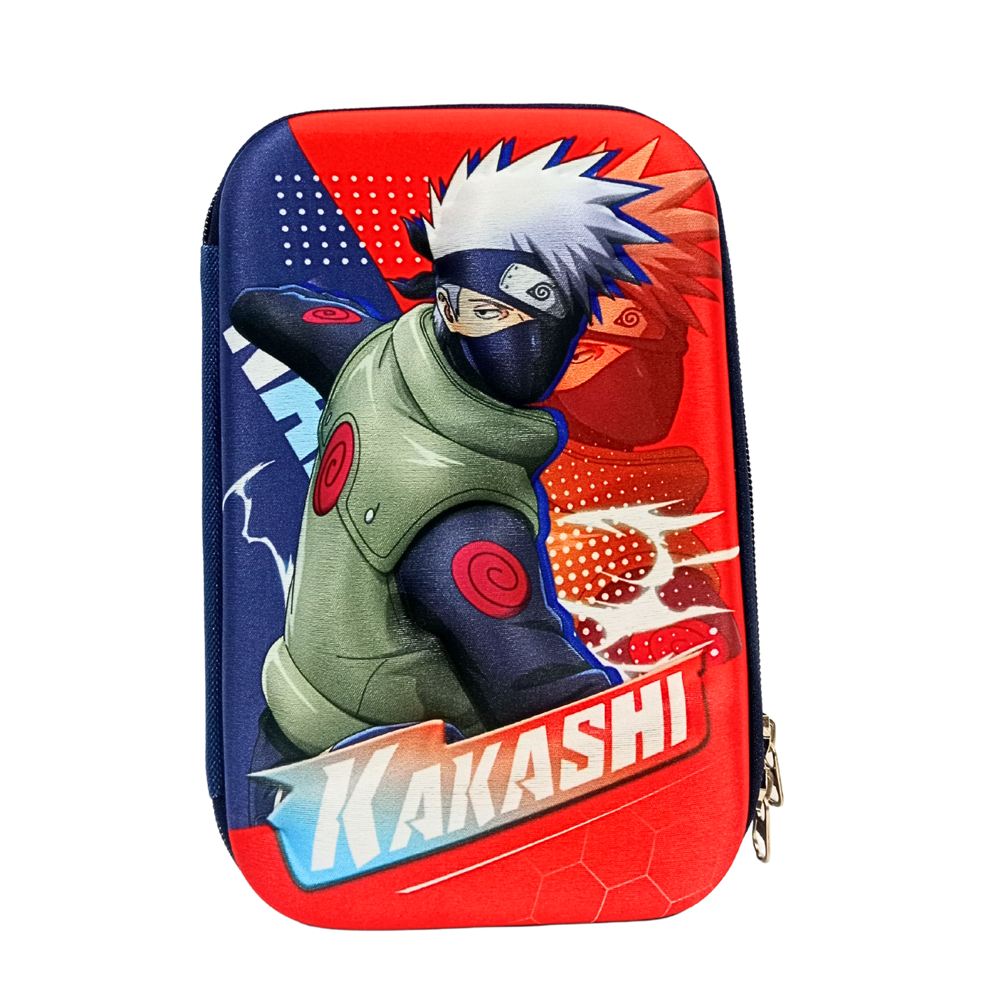 188923 New Kids Designer Cute Premium Stylish Multipurpose Naruto Pencil Box Pencil Case Large Capacity Hardtop Eva Pouch Organizer For Girls And Boys