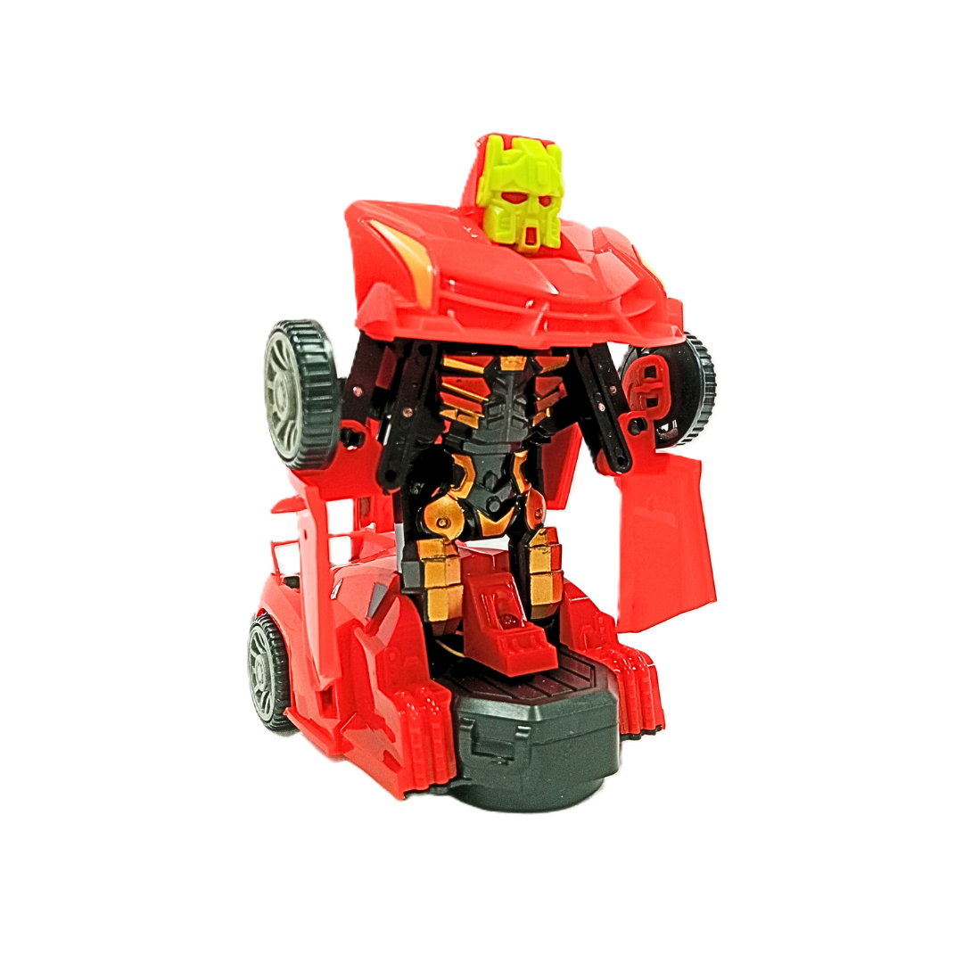 AK-819 Transformer Robot Car Toy Sports Car to Robot, Kids Action Figure Vehicle {Multicolour}