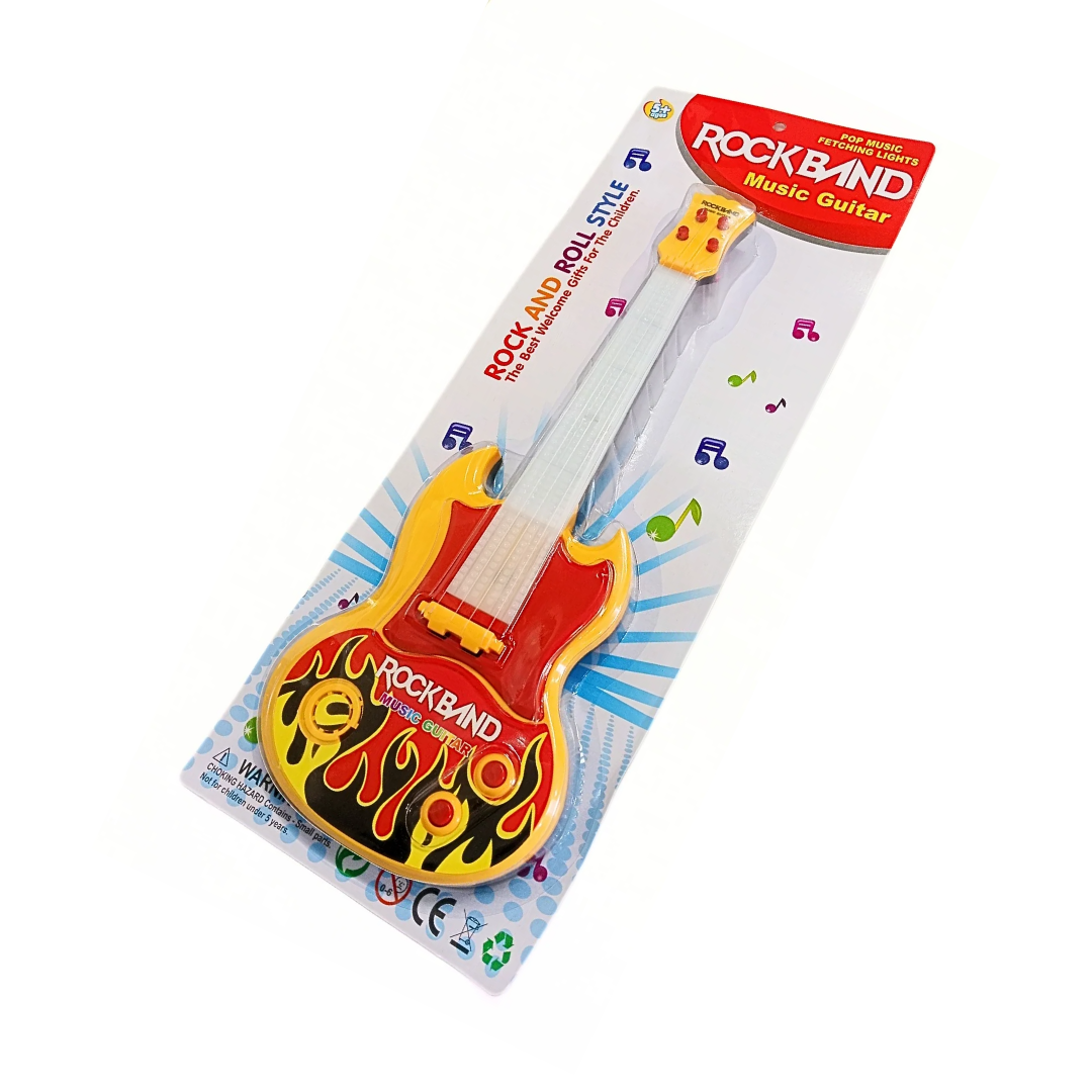 919-A2 Rockband Music and Lights Guitars Toys