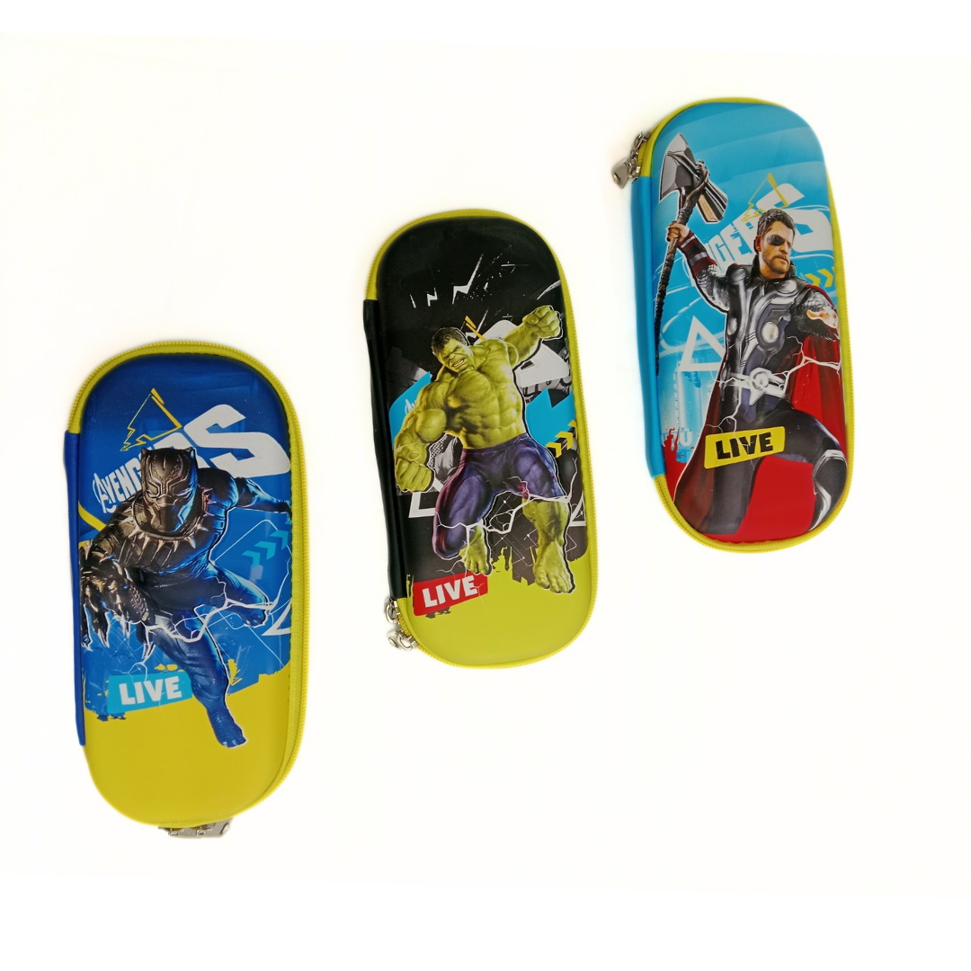 20192  3D Hulk Pencil pouch Random Design