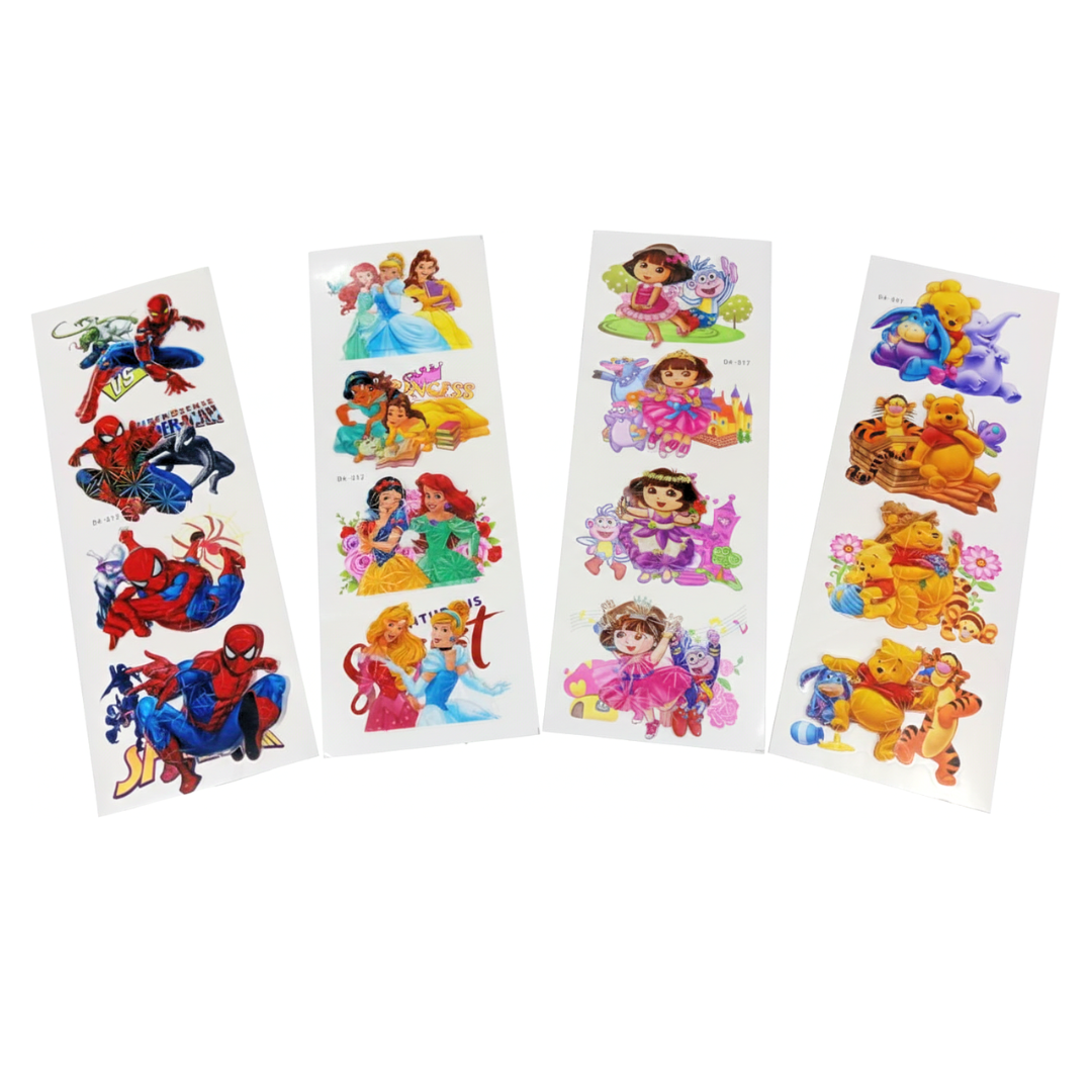 D4-016 Disney/Pixar Cars Slims Dimensional Stickers