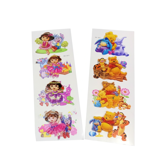 D4-016 Disney/Pixar Cars Slims Dimensional Stickers