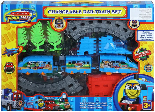 ZY-877-33KL Plastic Train Toy Set: Fun Toy for Kids | Super Express Train Toy for Kids  (1 Set)