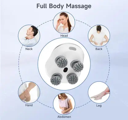 OSK-701 Electric Head, Scalp Massager, Advance Red Light Therapy for Boost Growth Fall Control Therapy 3 Speed Mode Handheld