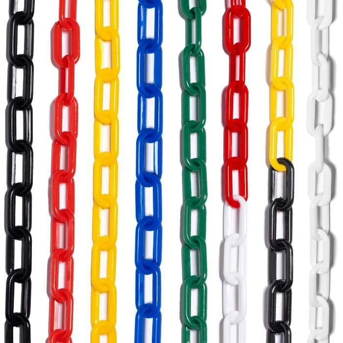 11218 Plastic Chain Rope Hanging Clothes Multifuctional Hanger {Ransom Color}