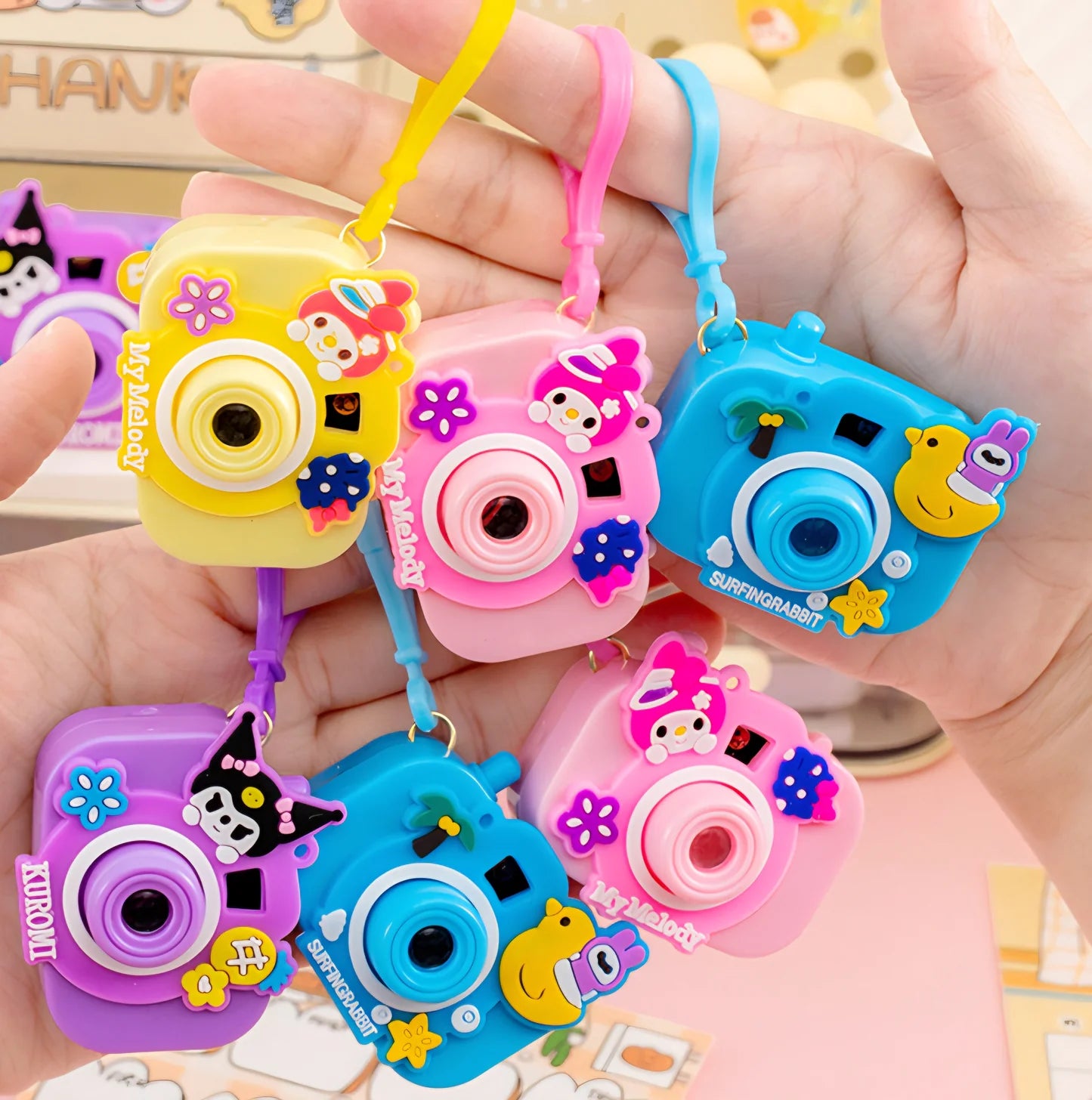 5078 Mini Camera Projector Keychain Toy for Kids