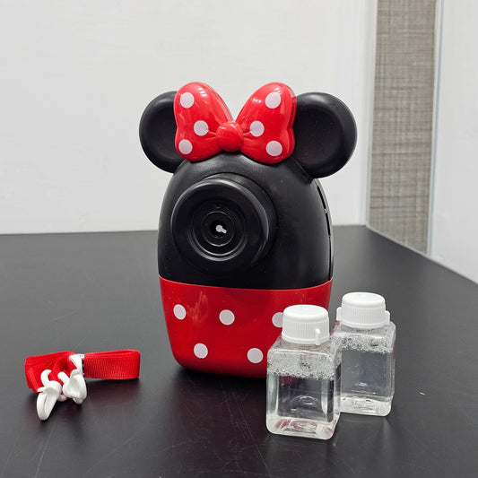 AH-198 Disney Mickey Minnie Camera Battery Operated Bubble Camera