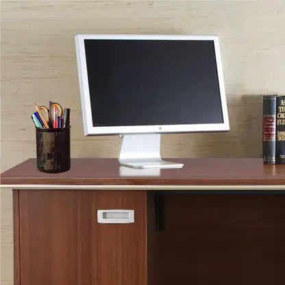 10352 Round Mesh Metal Pen Stand, Pencil Stand, Table Desk, Pen Holder Organizer Stand Cup Desk Office Home Accessories