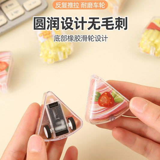 20823 Double layer food play Mini cars simulation food {Random Design}