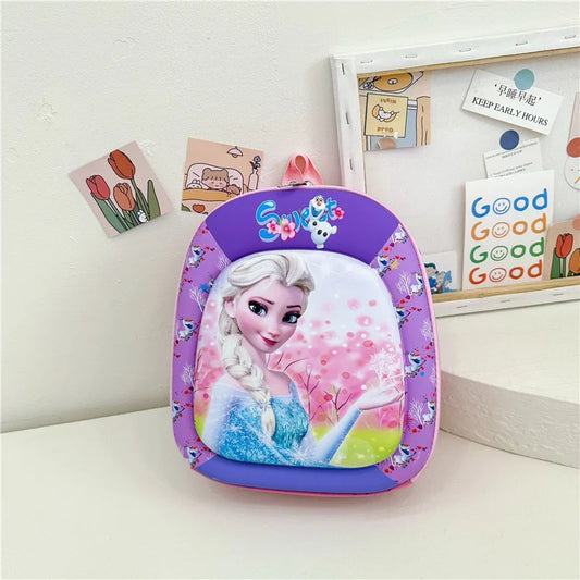 20137 Children school bag cartoon hard shell backpack kindergarten school bag for Girls {Random Design}