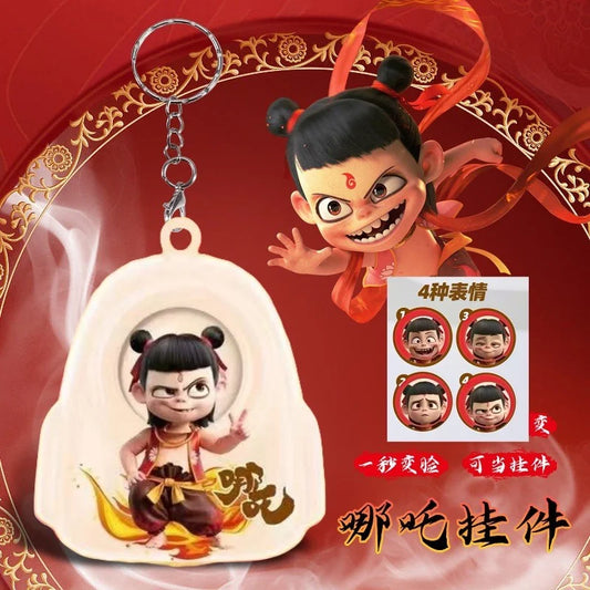 10750 Face Rotating Keychain