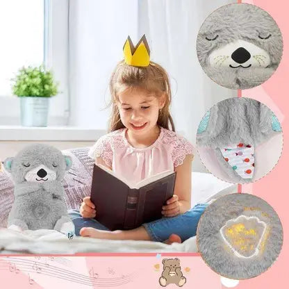 10605 Soft Stuffed Animal, Sensory Details Music Lights Rhythmic Breathing Motion Musical Baby Toy