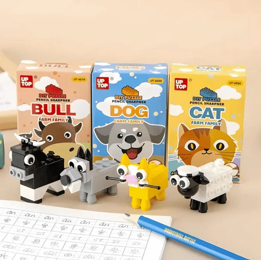UT-604 Pencil Puzzle Sharpener for Kids