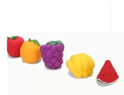 4829 Bath fruit Buddies Soft Chu chu set
