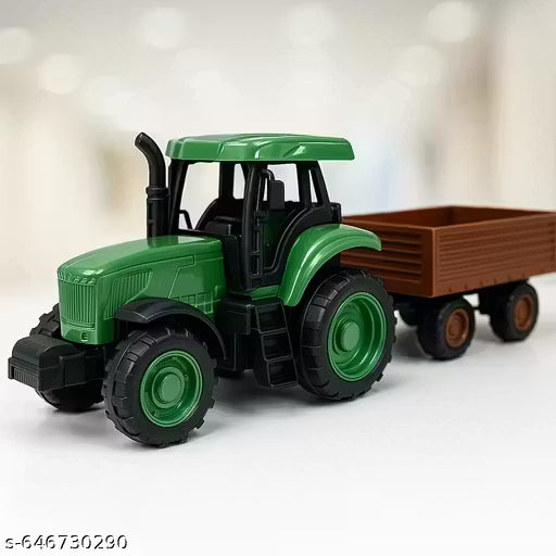 MD685 Toys Friction Powered Trolley Farm Tractor Toy for Kids & Toddlers/Boys & Girls {Multicolor}