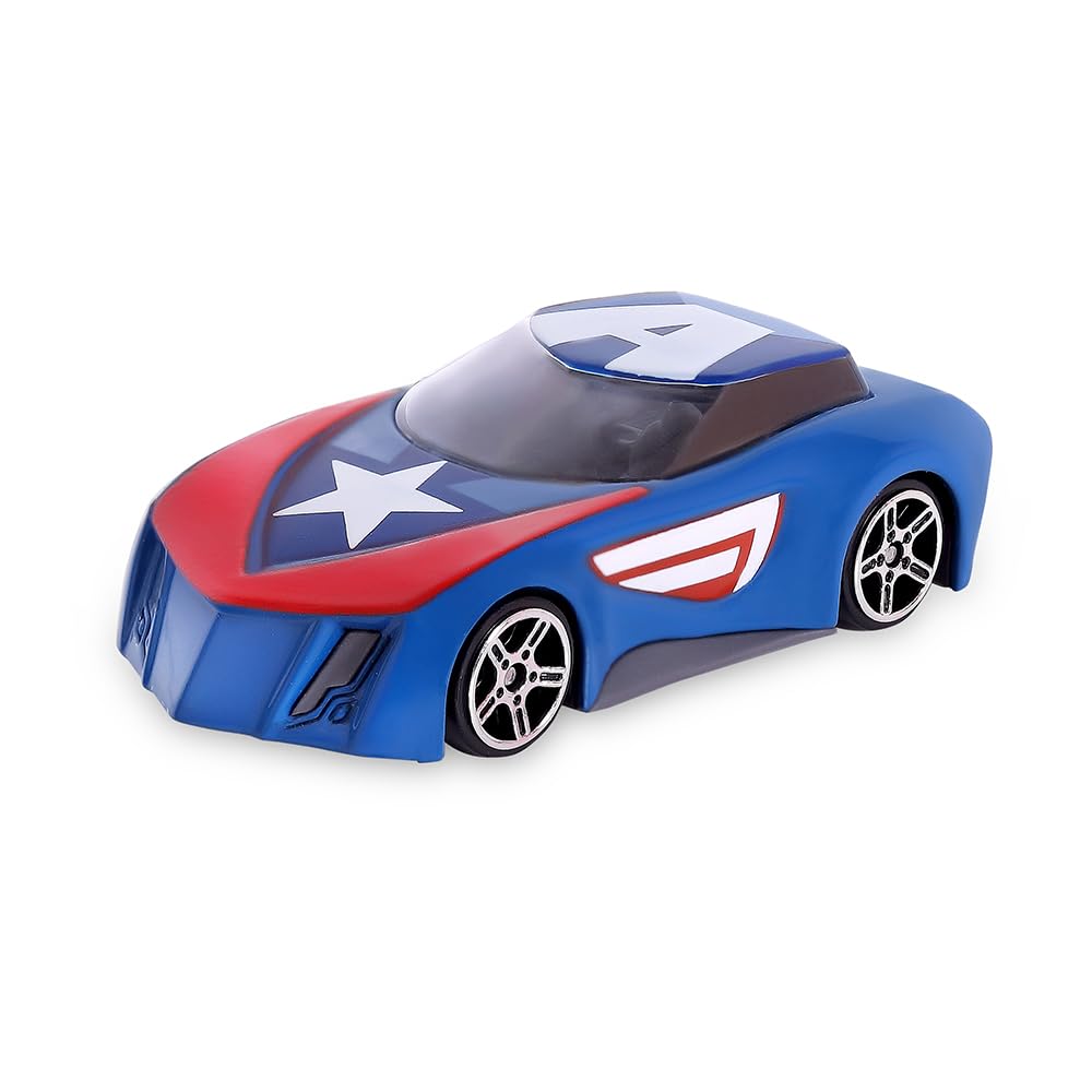 060-1 Diecast Metal Superhero Toy Vehicles Car {Random Design}